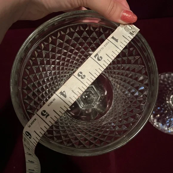 Vintage Indiana Glass Company Made in the USA Candy Dish - Picture 10 of 11